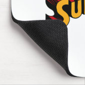 Super Papa Superdad Lustiger Superheld Papa Mousepad (Ecke)