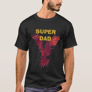 Super Papa und Phönix T-Shirt