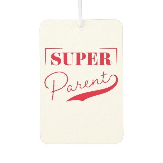 Super Parent Autolufterfrischer (Vorderseite)