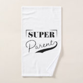Super Parent Badhandtuch Set (Handtuch)