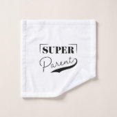Super Parent Badhandtuch Set (Waschlappen)