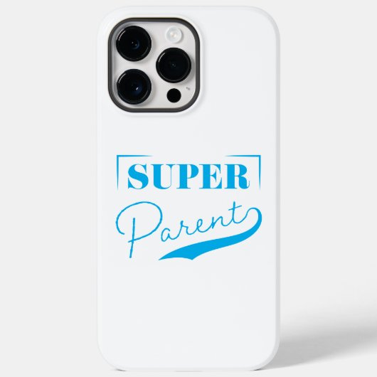 Super Parent Case-Mate iPhone Hülle (Rückseite)