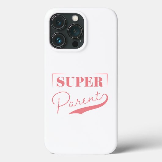 Super Parent Case-Mate iPhone Hülle (Rückseite)