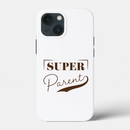 Super Parent Case-Mate iPhone Hülle (Rückseite)