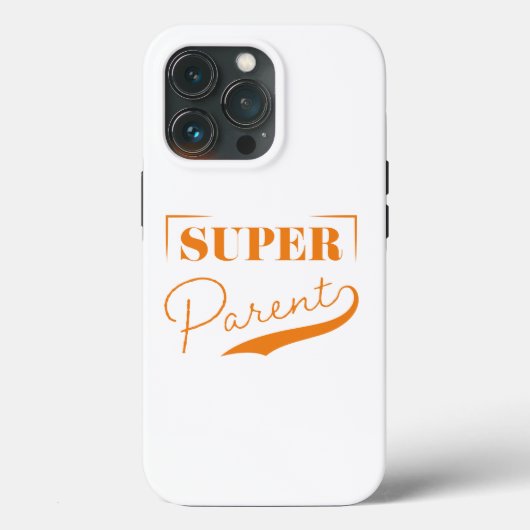 Super Parent Case-Mate iPhone Hülle (Rückseite)