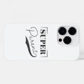 Super Parent Case-Mate iPhone Hülle (Rückseite (Horizontal))