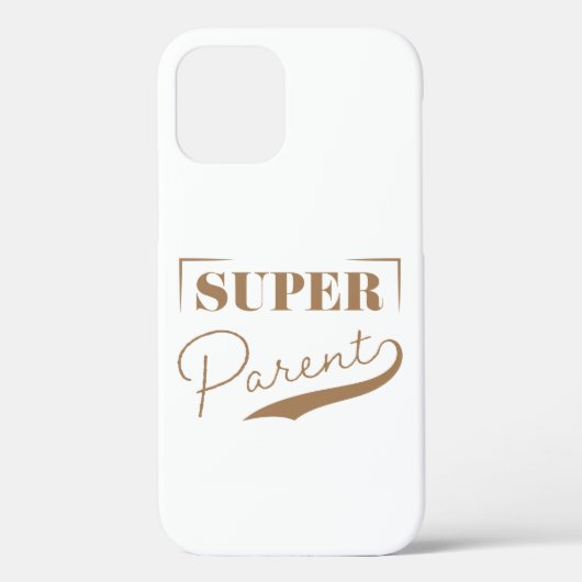 Super Parent Case-Mate iPhone Hülle (Rückseite)