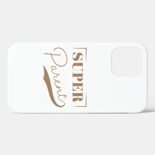Super Parent Case-Mate iPhone Hülle (Rückseite (Horizontal))