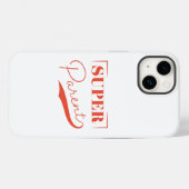 Super Parent Case-Mate iPhone Hülle (Rückseite (Horizontal))