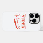 Super Parent Case-Mate iPhone Hülle (Rückseite (Horizontal))