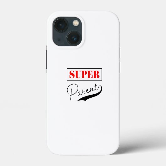 Super Parent Case-Mate iPhone Hülle (Rückseite)