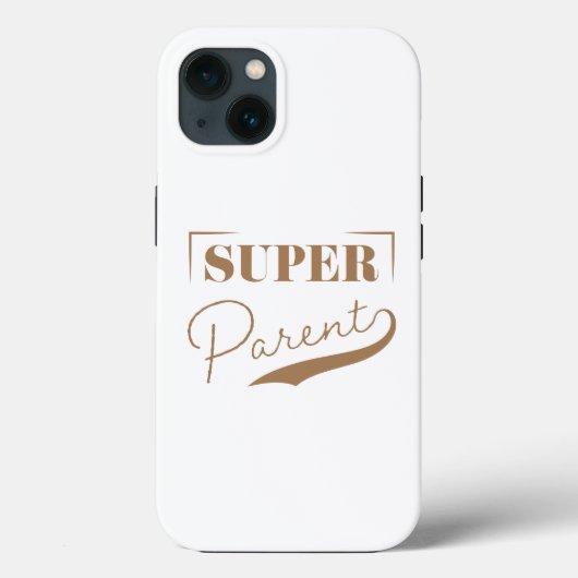 Super Parent Case-Mate iPhone Hülle (Rückseite)