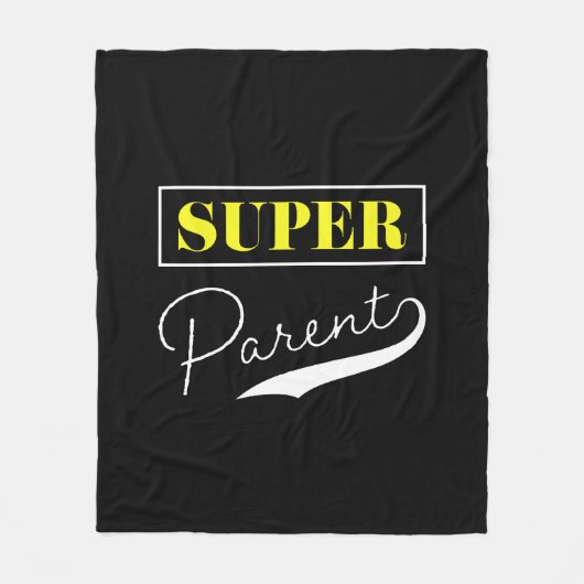 Super Parent Fleecedecke (Vorderseite)