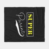 Super Parent Fleecedecke (Vorderseite (Horizontal))