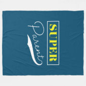 Super Parent Fleecedecke (Vorderseite (Horizontal))