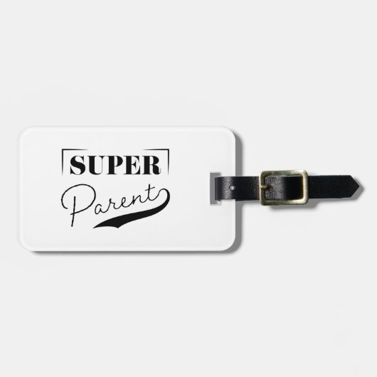 Super Parent Gepäckanhänger (Vorderseite horizontal)