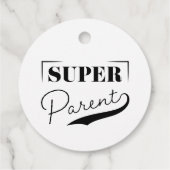 Super Parent Geschenkanhänger (Rückseite)