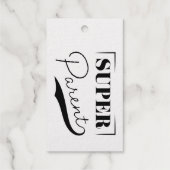 Super Parent Geschenkanhänger (Rückseite)