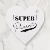 Super Parent Geschenkanhänger (Rückseite)