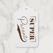 Super Parent Geschenkanhänger (Rückseite)