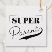 Super Parent Geschenkanhänger (Rückseite)