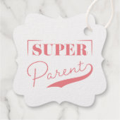 Super Parent Geschenkanhänger (Rückseite)