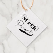 Super Parent Geschenkanhänger (Rückseite)