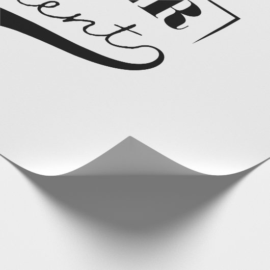 Super Parent Geschenkpapier (Ecke)