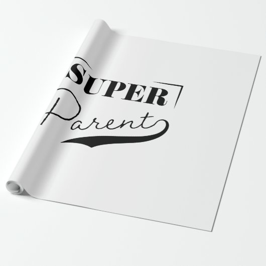 Super Parent Geschenkpapier (Ungerollt)