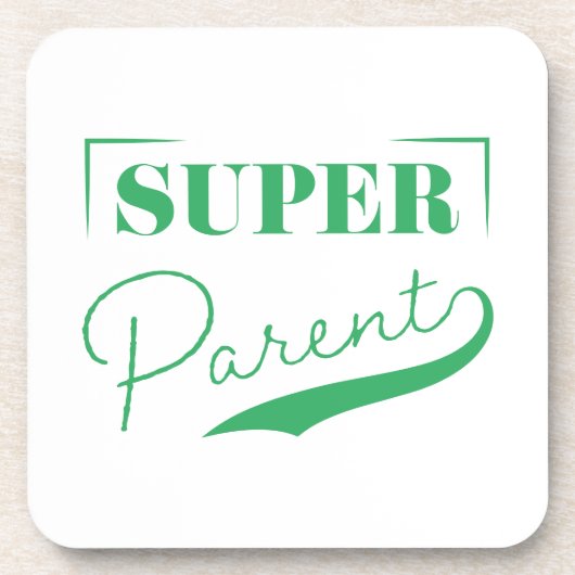 Super Parent Getränkeuntersetzer (Vorderseite)