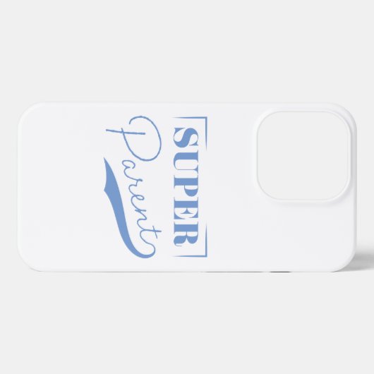 Super Parent iPhone Hülle (Rückseite (Horizontal))