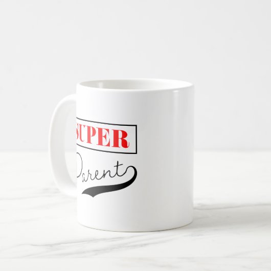 Super Parent Kaffeetasse (Vorderseite Links)