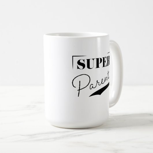 Super Parent Kaffeetasse (VorderseiteRechts)