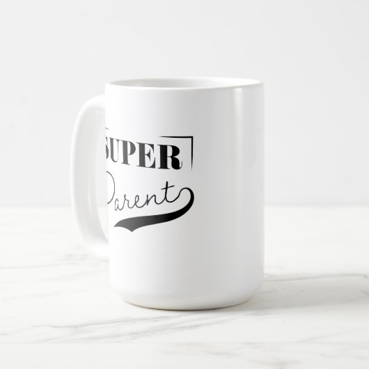 Super Parent Kaffeetasse (Vorderseite Links)