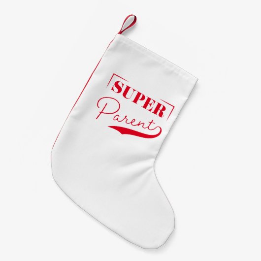 Super Parent Kleiner Weihnachtsstrumpf (Vorderansicht (hängend))