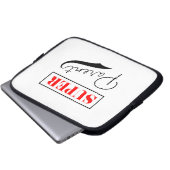 Super Parent Laptopschutzhülle (Vorne Knopf)