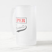 Super Parent Mattglas Bierglas (Vorderseite Links)