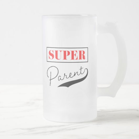 Super Parent Mattglas Bierglas (Rechts)