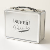 Super Parent Metall Brotdose (Vorderseite)