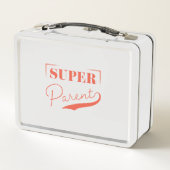 Super Parent Metall Brotdose (Rückseite)
