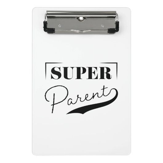 Super Parent Mini Klemmbrett (Vorderseite)