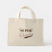 Super Parent Mini Stoffbeutel (Rückseite)