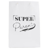 Super Parent Mittlere Geschenktüte (Vorderseite)
