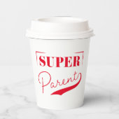Super Parent Pappbecher (Rückseite)