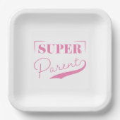 Super Parent Pappteller (Vorderseite)