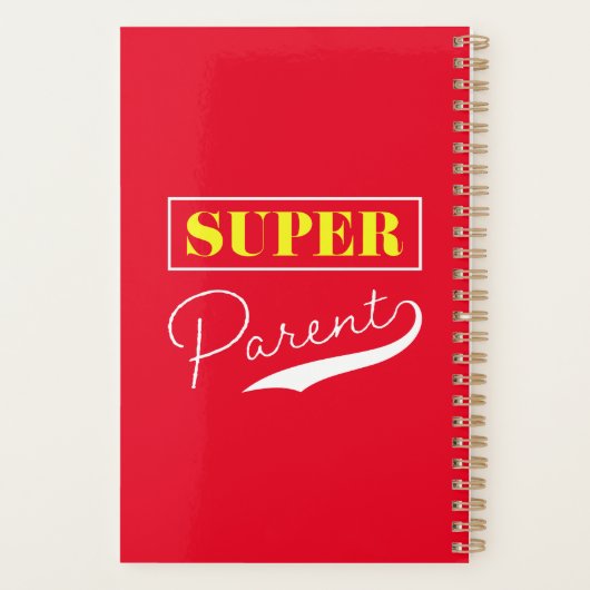 Super Parent Planer (Rückseite)