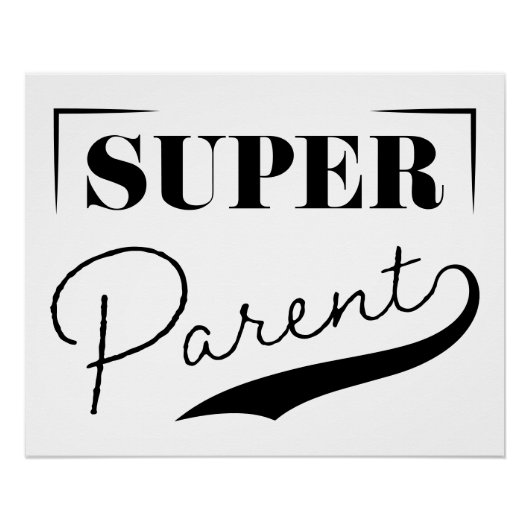 Super Parent Poster (Vorderseite)