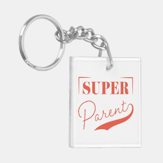 Super Parent Schlüsselanhänger (Vorderseite links)