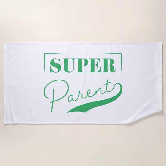 Super Parent Strandtuch (Vorderseite)