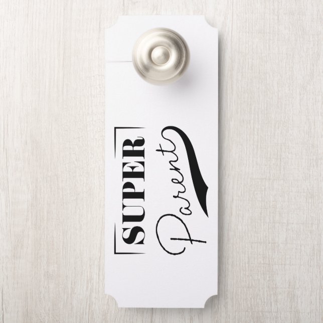 Super Parent Türanhänger (Auf Knauf)